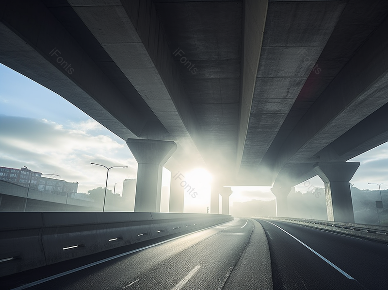 机场的高架高速公路,高清,摄影图,摄影图片,图片大全,摄影图免费下载